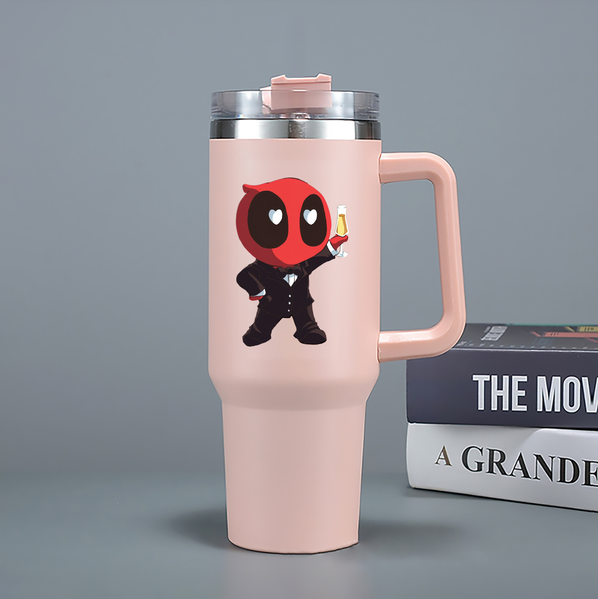 （画像用） Deadpool デッドプール 1200mL車用タンブラー（カラープリント）